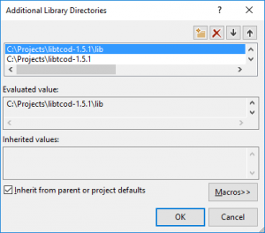 Additional Library Directories